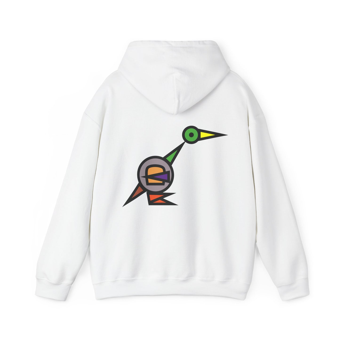 Bread Bird Rainbow Duck Playful Duck Hoodie - Unisex Heavy Blend™