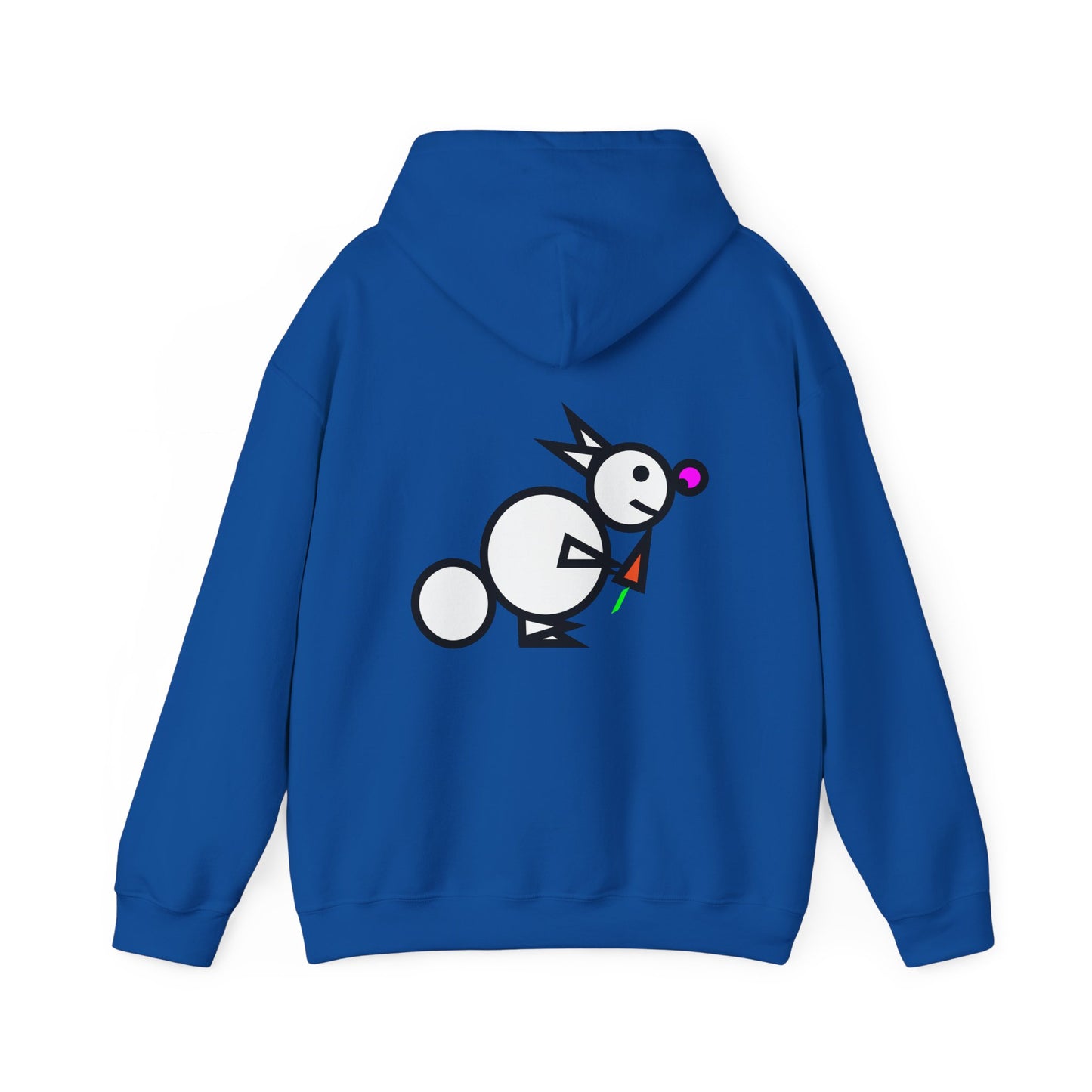 Round Rabbit Playful Bunny Hoodie - Unisex Heavy Blend™