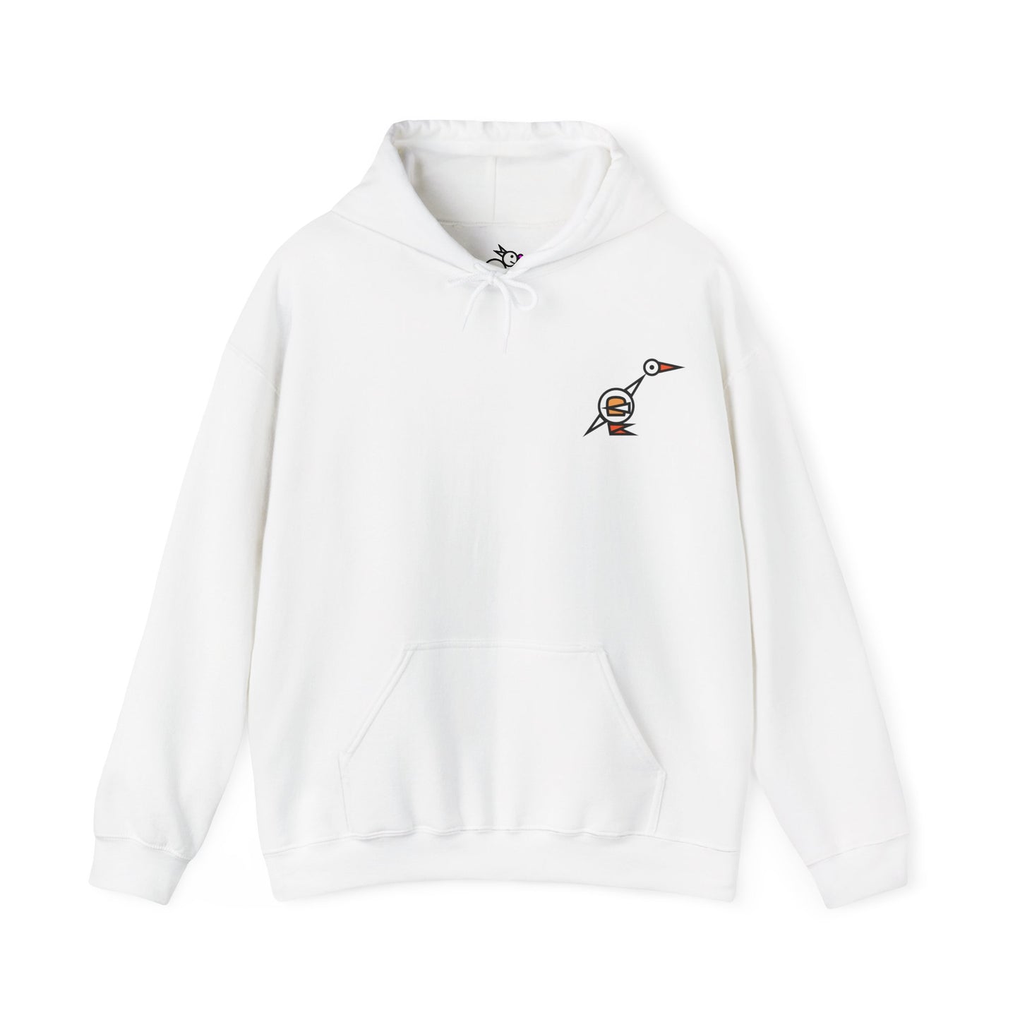 Bread Bird Duck Playful Duck Hoodie - Unisex Heavy Blend™