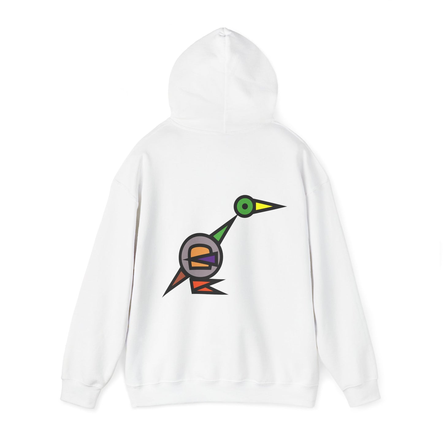 Bread Bird Rainbow Duck Playful Duck Hoodie - Unisex Heavy Blend™