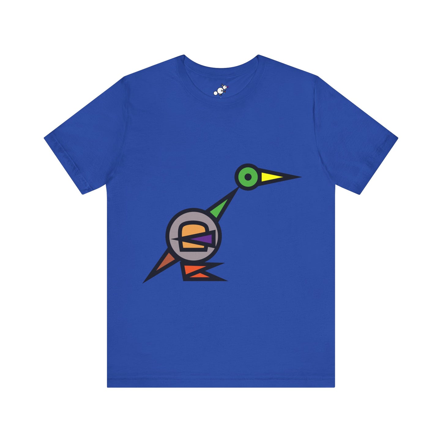 Bread Bird Rainbow Duck Whimsical Animal Tee - Unisex Jersey Short Sleeve Shirt